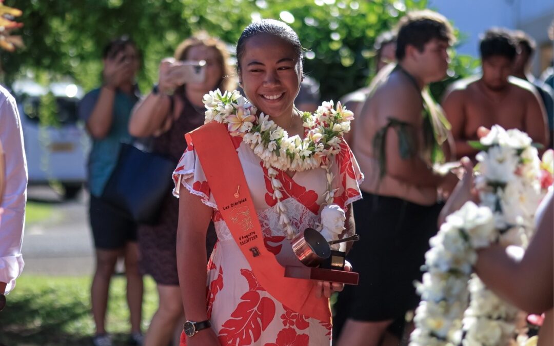 🌺 Jeunes Talents Escoffier : Poerava Temakeu, l’or d’une vocation